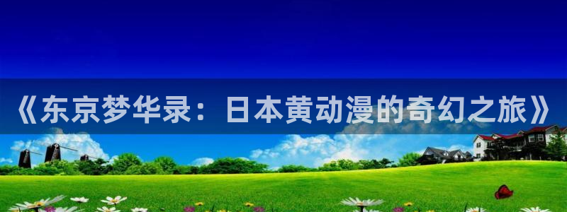 3d同人里番动漫：《东京梦华录：日本黄动漫的奇幻之旅》