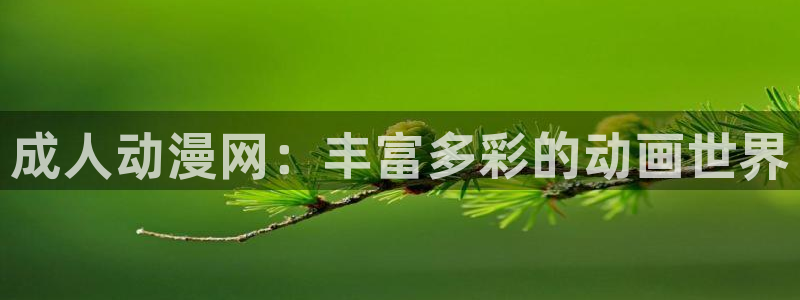 里番acg动漫：成人动漫网：丰富多彩的动画世界